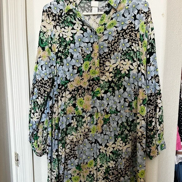 H&M | Dresses | Hm Spring Floral Dress | Poshmark